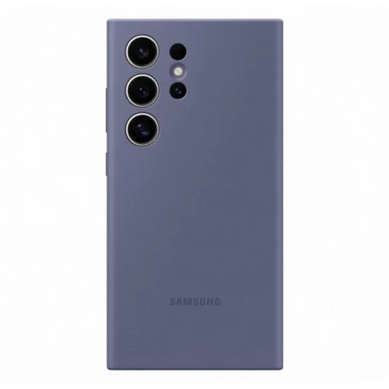 Cover Samsung S24 Ultra Silicone Case - Violet